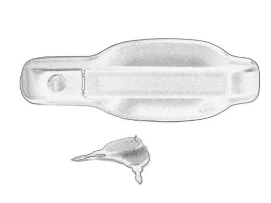 ivedh0018 Pacol Ручка двери для Iveco Daily II