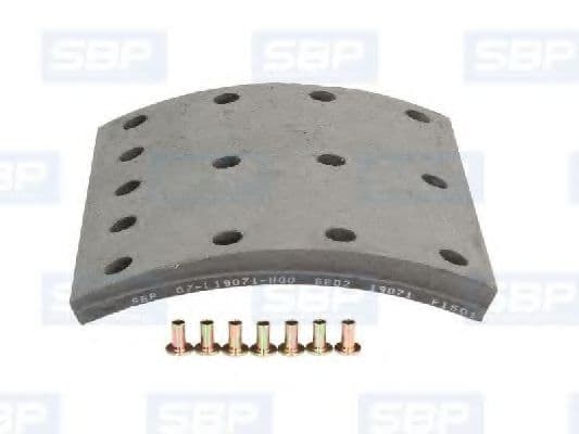 07-L19071-N00 SBP Накладки барабанних гальмівних колодок