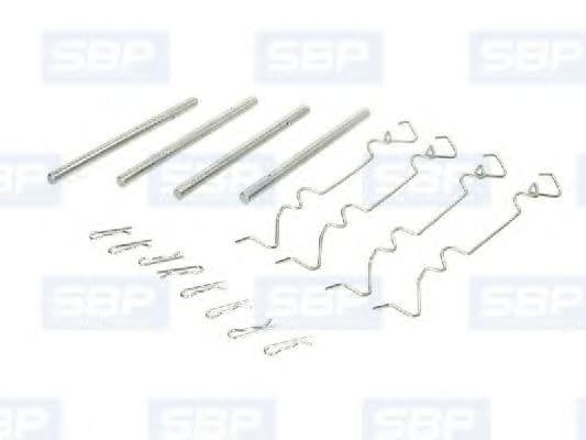 FKT5242 SBP Компоненти дискових гальмівних колодок