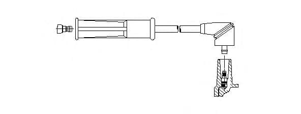 6A29/31 Bremi Провод зажигания