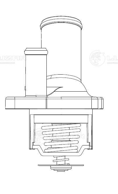 lt0576 Luzar Термостат для Chevrolet Epica