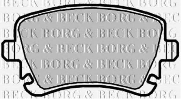 BBP2139 Borg & Beck Гальмівні колодки