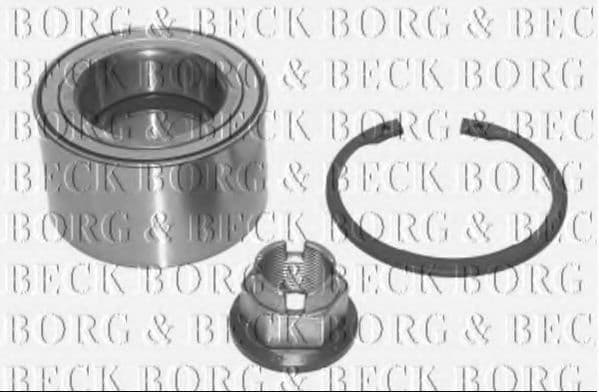 BWK886 Borg & Beck Підшипник ступиці колеса