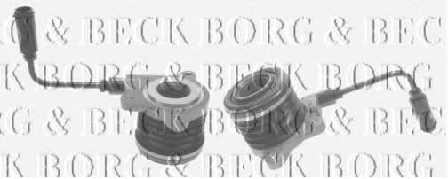 BCS167 Borg & Beck Витискний підшипник