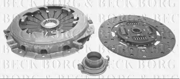 HK2191 Borg & Beck Комплект зчеплення для Mitsubishi Pajero