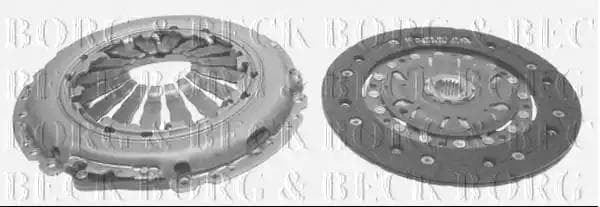 HK2375 Borg & Beck Комплект зчеплення