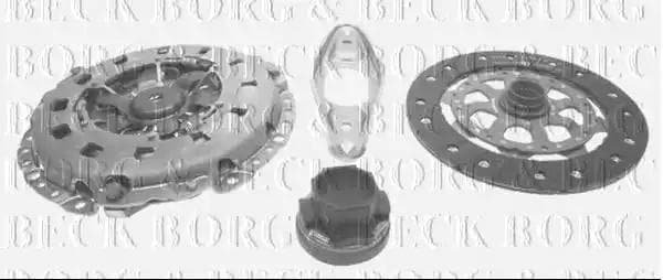 HK2378 Borg & Beck Комплект зчеплення