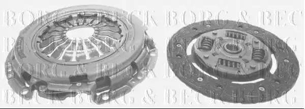 HK2390 Borg & Beck Комплект сцепления