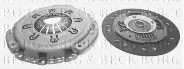 HK2407 Borg & Beck Комплект сцепления