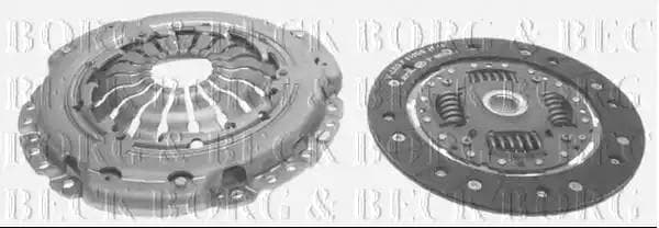 HK2425 Borg & Beck Комплект сцепления