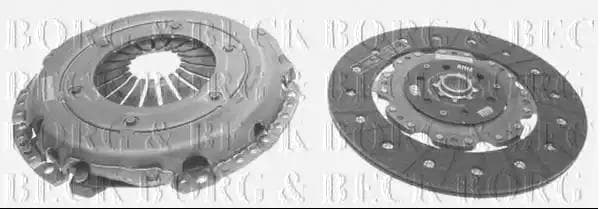 HK2429 Borg & Beck Комплект сцепления для Opel Insignia
