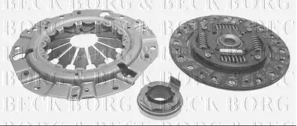 HK2434 Borg & Beck Комплект сцепления
