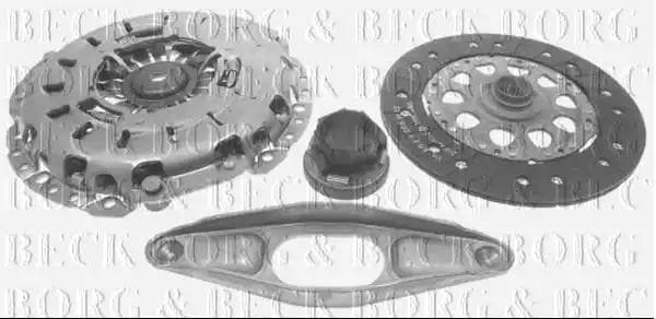HK2511 Borg & Beck Комплект зчеплення