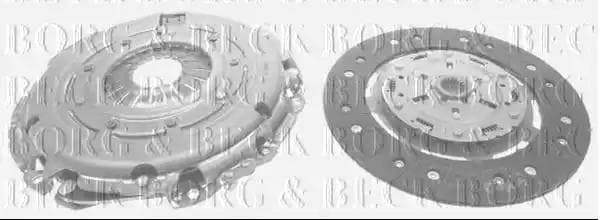 HK2544 Borg & Beck Комплект зчеплення