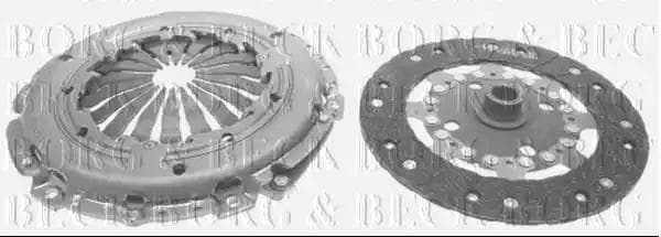 HK2547 Borg & Beck Комплект сцепления