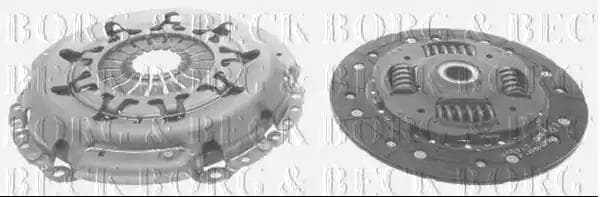 HK2589 Borg & Beck Комплект сцепления