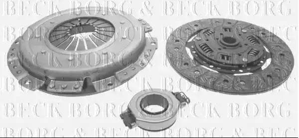 HK6006 Borg & Beck Комплект зчеплення для Volkswagen LT