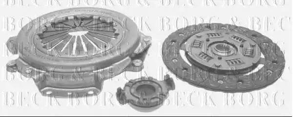 HK6338 Borg & Beck Комплект зчеплення