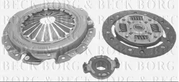 HK6557 Borg & Beck Комплект сцепления