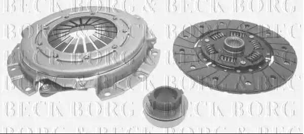 HK6591 Borg & Beck Комплект сцепления