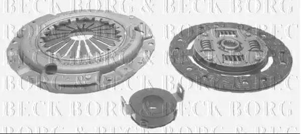 HK6632 Borg & Beck Комплект сцепления