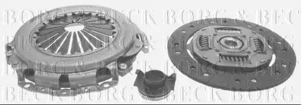 HK6796 Borg & Beck Комплект зчеплення для Renault Laguna