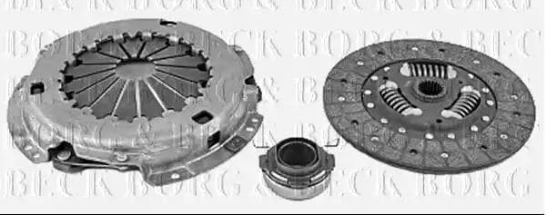 HK7632 Borg & Beck Комплект зчеплення