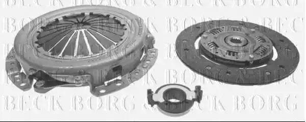 HK7682 Borg & Beck Комплект сцепления