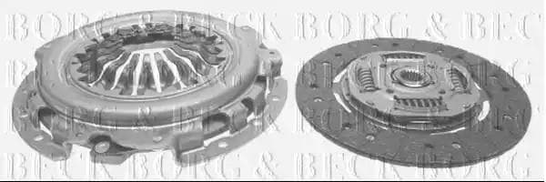 HK7807 Borg & Beck Комплект сцепления