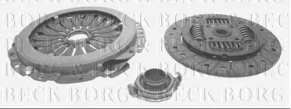 HK7825 Borg & Beck Комплект зчеплення