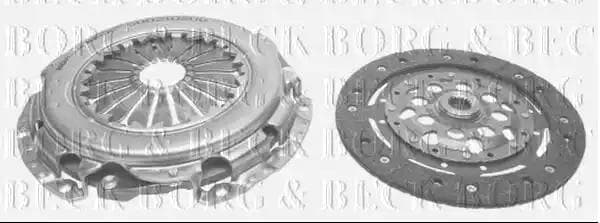 HK7845 Borg & Beck Комплект зчеплення