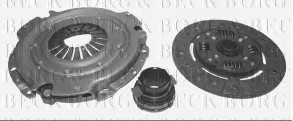 HK9533 Borg & Beck Комплект зчеплення
