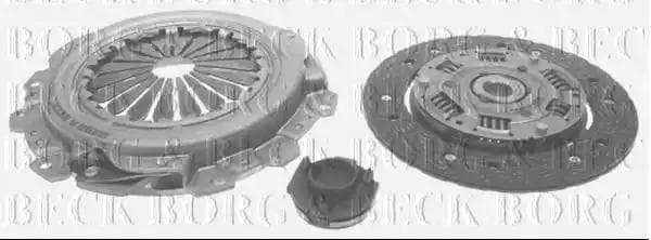 HK9761 Borg & Beck Комплект зчеплення