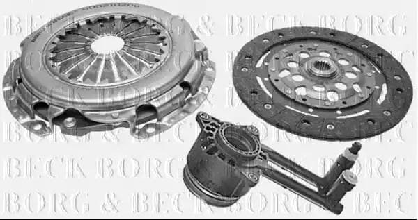 HKT1063 Borg & Beck Комплект сцепления