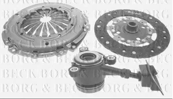 HKT1443 Borg & Beck Комплект зчеплення