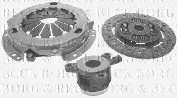 HKT1458 Borg & Beck Комплект сцепления