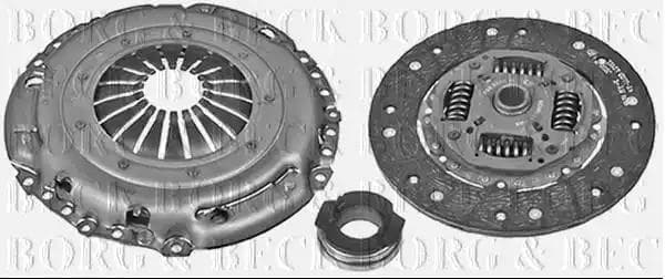 hk2701 Borg & Beck Комплект зчеплення