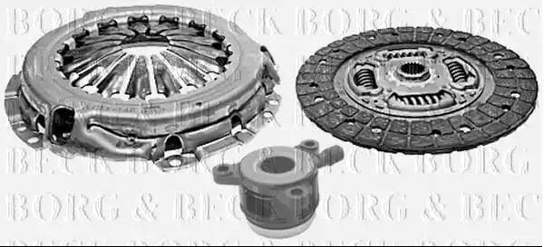 hkt1507 Borg & Beck Комплект сцепления