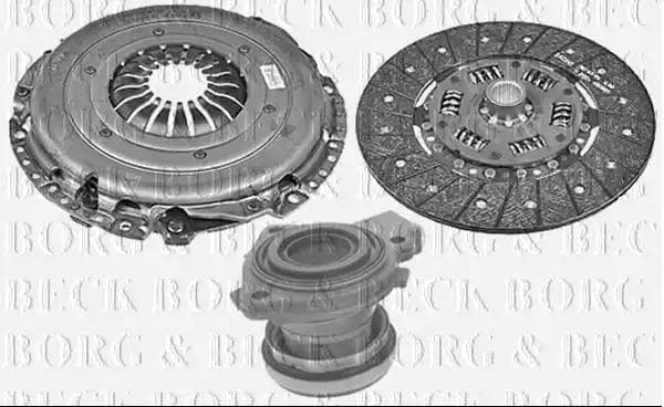 hkt1539 Borg & Beck Комплект сцепления