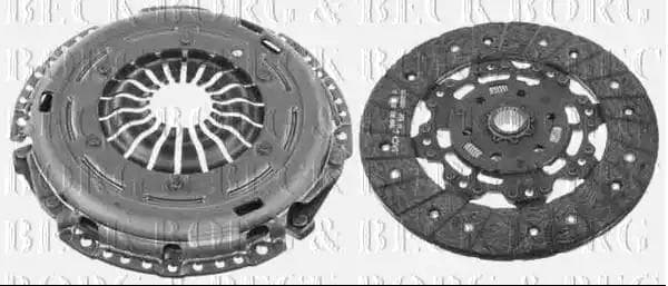 hk2792 Borg & Beck Комплект сцепления