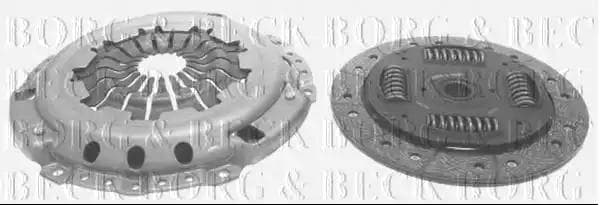 HKR1011 Borg & Beck Комплект зчеплення