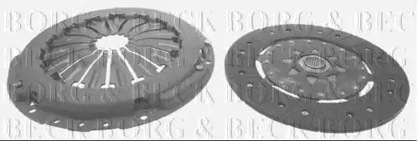 HK2000 Borg & Beck Комплект зчеплення