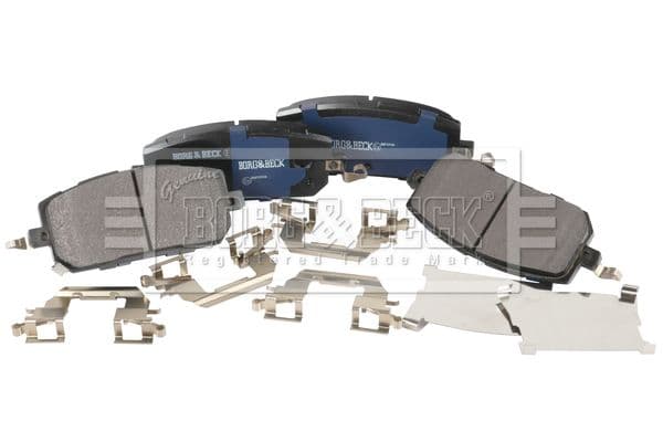 bbp2938 Borg & Beck Тормозные колодки для Mazda MX-30