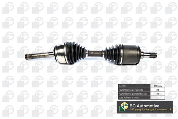 ds9100 BGA Піввісь для Toyota Land Cruiser