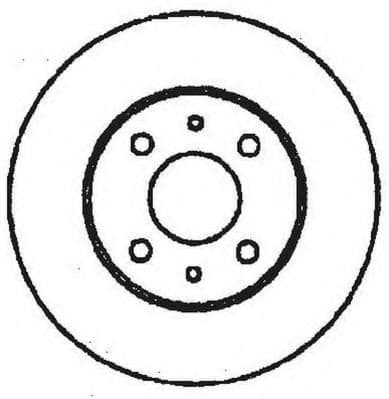 561329JC Jurid Гальмівний диск