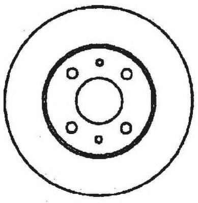 561340JC Jurid Гальмівний диск