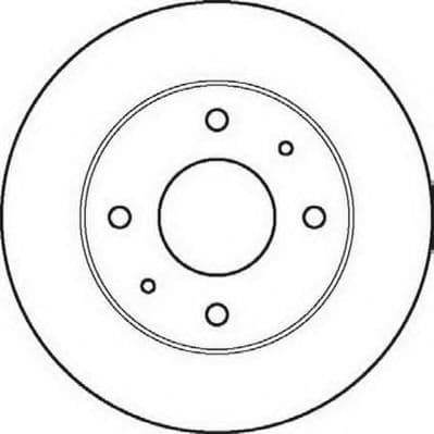 561861JC Jurid Тормозной диск