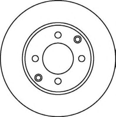 562055JC Jurid Гальмівний диск