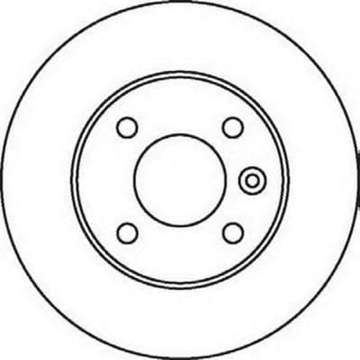 562071JC Jurid Гальмівний диск