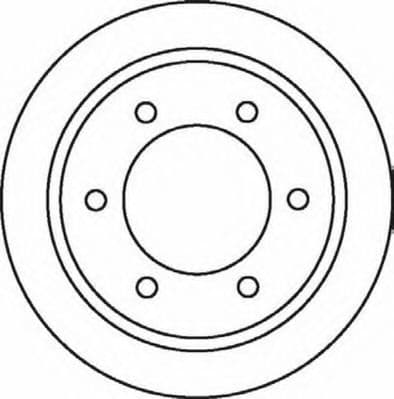 562073JC Jurid Гальмівний диск